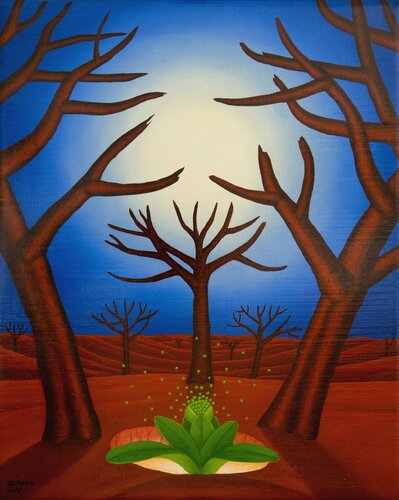 Wunder der Erde von Siegbert Hahn, Malerei kaufen auf Singulart