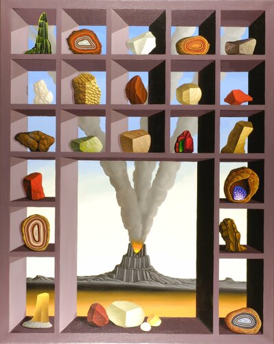 Geschenke der Erde II di Siegbert Hahn, Pittura in vendita su Singulart