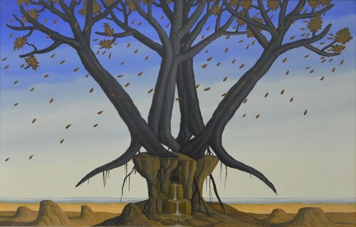 Die letzte Quelle by Siegbert Hahn, Painting for Sale on Singulart