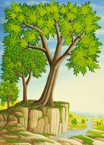 Eines Morgens di Siegbert Hahn, Pittura in vendita su Singulart