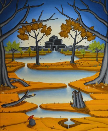 So vergeht ein Jahr von Siegbert Hahn, Malerei kaufen auf Singulart