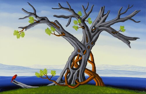 Gesetz des Lebens de Siegbert Hahn, Pintura a la venta en Singulart