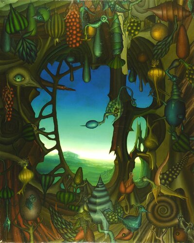 Früchte der Grotte von Siegbert Hahn, Malerei kaufen auf Singulart