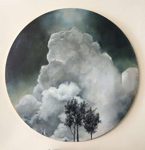 Cloud and Trees. Ref. # 14-23. Behnaz Larsen