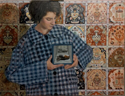 The Robin van Behnaz Larsen, Schilderij te koop op Singulart