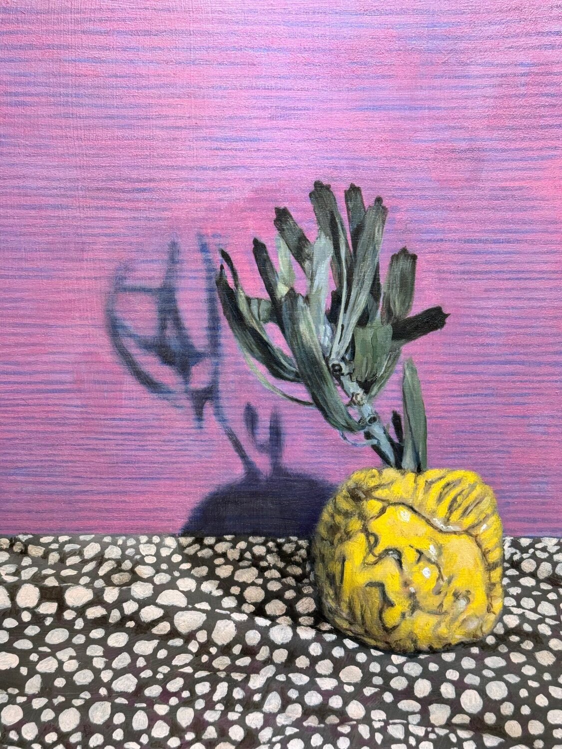 Little Yellow Vase Behnaz Larsen