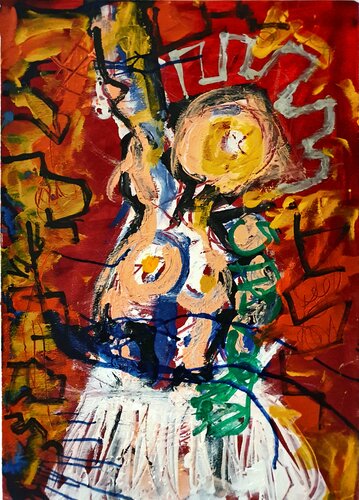 Ballerina van Ferdinando Carbone, Schilderij te koop op Singulart
