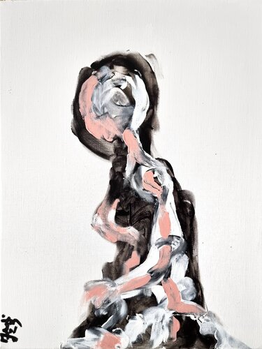 Donna in tre colori van Ferdinando Carbone, Schilderij te koop op Singulart