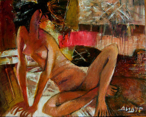 Nude 4 by Galya Didur, Painting for Sale on Singulart