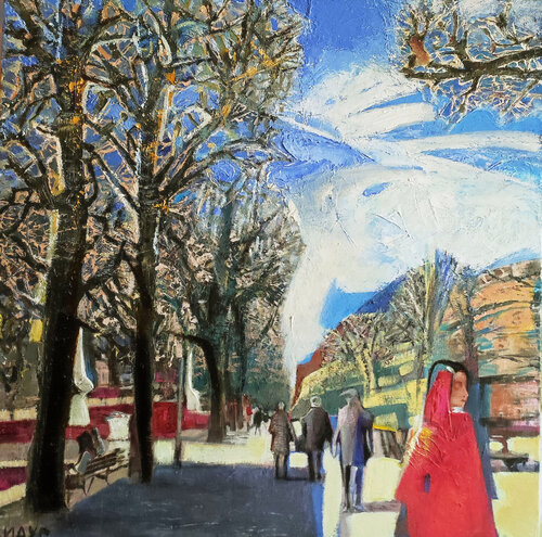 Luxembourg Garden von Galya Didur, Malerei kaufen auf Singulart