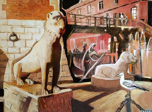 Arsenal. Venice von Galya Didur, Malerei kaufen auf Singulart