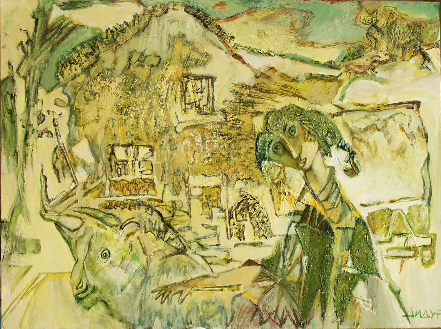 Abandoned house in Montinyak Galya Didur