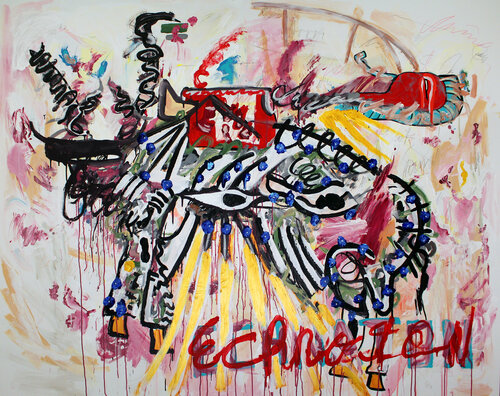 The Beast MMXVII by Maximilian Davis, Painting for Sale on Singulart