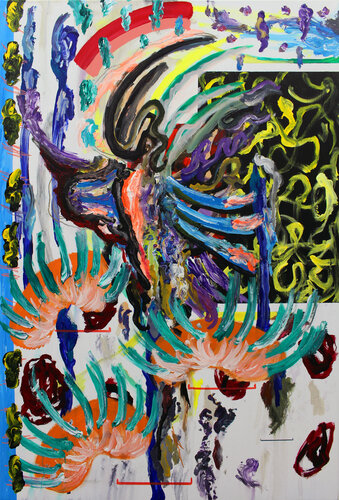 Thine impenetrable spirit (Prometheus) by Maximilian Davis, Painting for Sale on Singulart