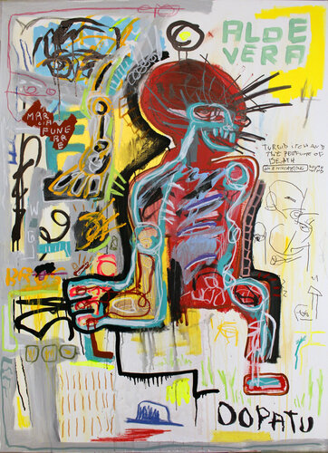 Der Scheissmensch by Maximilian Davis, Painting for Sale on Singulart