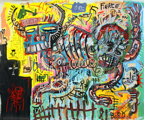 Beast MMXV by Maximilian Davis, Painting for Sale on Singulart
