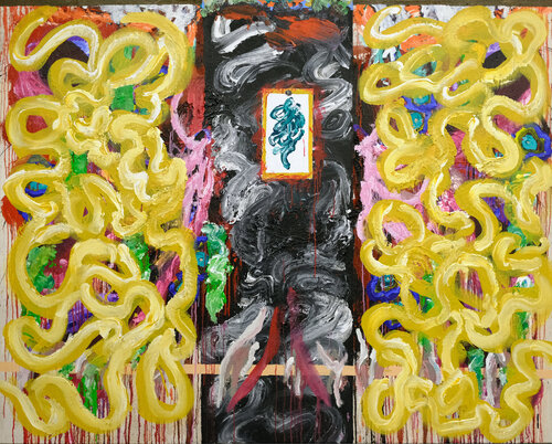 lO (pale misfeature) van Maximilian Davis, Schilderij te koop op Singulart