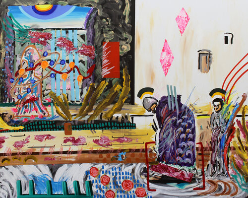 Garden of delights (Eleutheria) by Maximilian Davis, Painting for Sale on Singulart