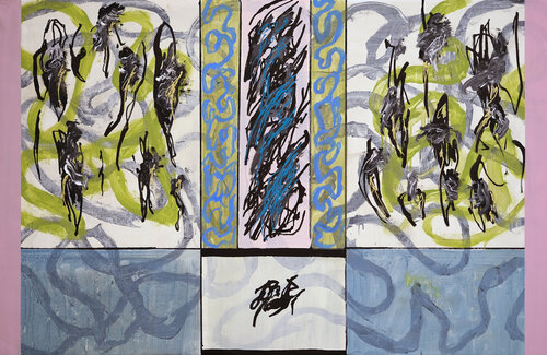 Temporal Patterns (Verse Rhythm) by Maximilian Davis, Painting for Sale on Singulart