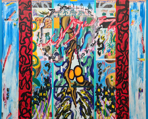 Hyperbole (pour des Esseintes) by Maximilian Davis, Painting for Sale on Singulart