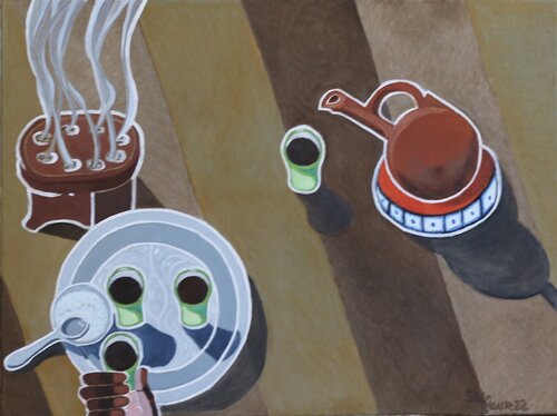 Coffee on the carpet Sinclair Webster