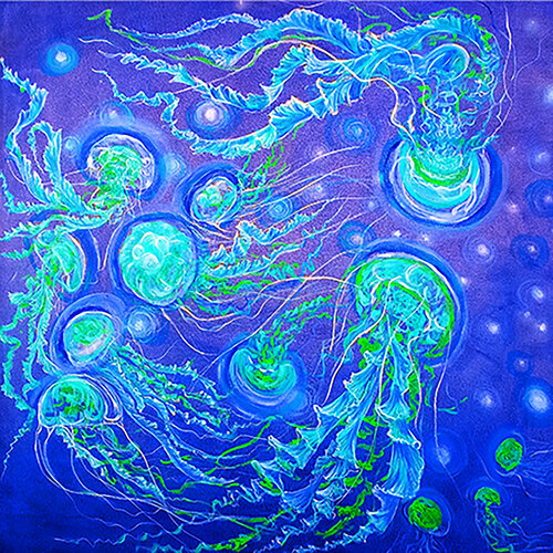 Le meduse. von Viktoriya Filipchenko, Malerei kaufen auf Singulart