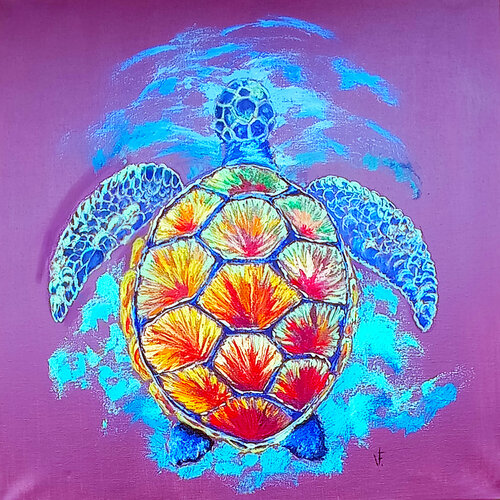 The Bright Turtle. Viktoriya Filipchenko