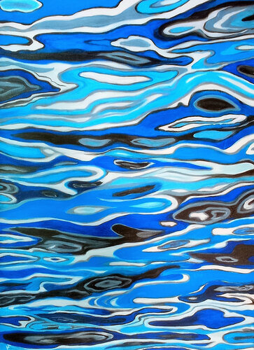 Riflessi di acqua von Viktoriya Filipchenko, Malerei kaufen auf Singulart
