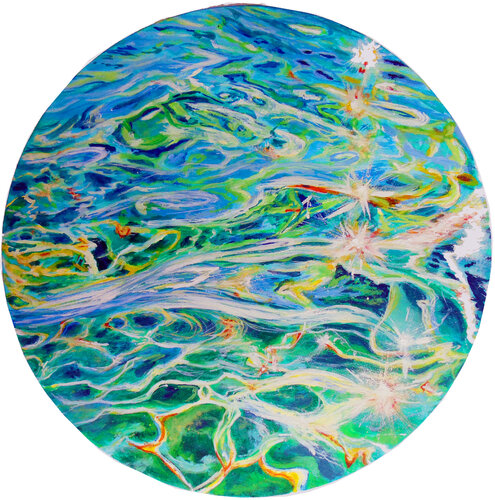 Riflessi d'acqua di Sardegna. von Viktoriya Filipchenko, Malerei kaufen auf Singulart