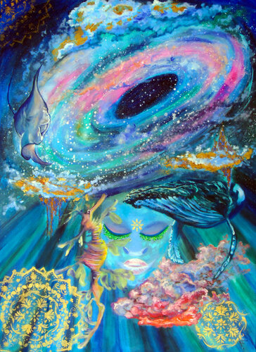 La pace nel mio universo. von Viktoriya Filipchenko, Malerei kaufen auf Singulart