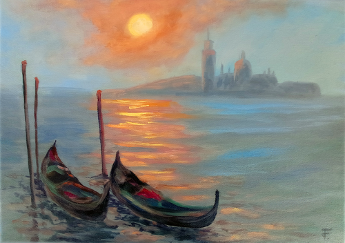 Venetian Gondolas. Viktoriya Filipchenko