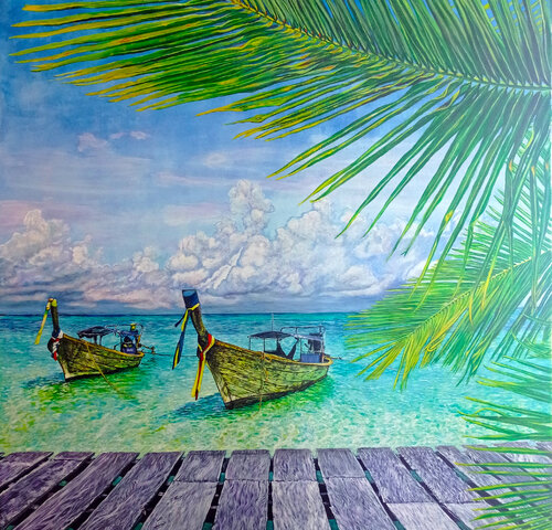 Le Maldive. Viktoriya Filipchenko