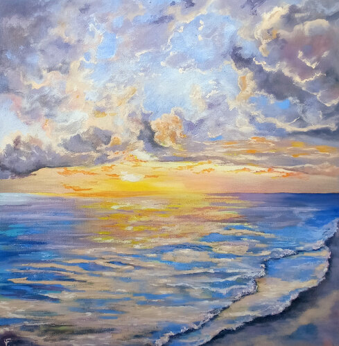 Mare Rosa. van Viktoriya Filipchenko, Schilderij te koop op Singulart