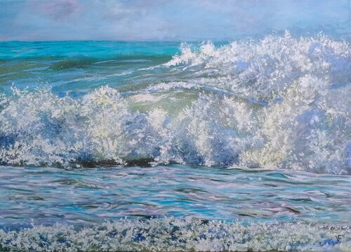 Oceano. di Viktoriya Filipchenko, Pittura in vendita su Singulart