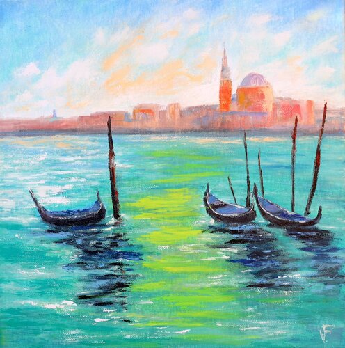Venezia. van Viktoriya Filipchenko, Schilderij te koop op Singulart
