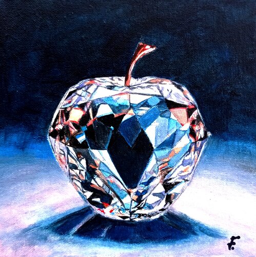 La mela di cristallo. von Viktoriya Filipchenko, Malerei kaufen auf Singulart