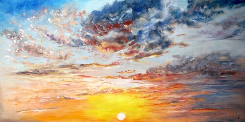 Il sole d'estate. von Viktoriya Filipchenko, Malerei kaufen auf Singulart