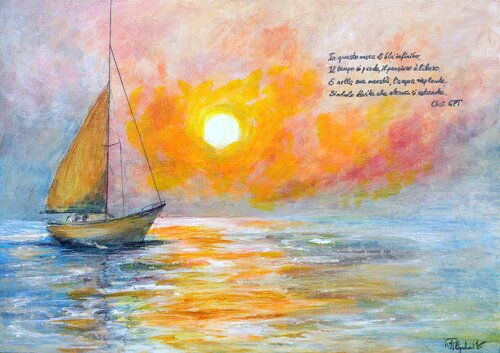 Barca e Poesia. von Viktoriya Filipchenko, Malerei kaufen auf Singulart