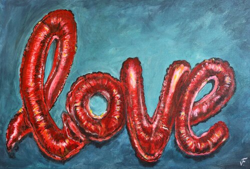 Love. von Viktoriya Filipchenko, Malerei kaufen auf Singulart