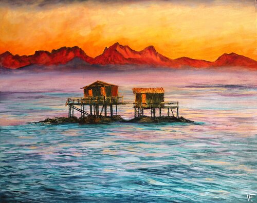 Marina di Pisa. van Viktoriya Filipchenko, Schilderij te koop op Singulart