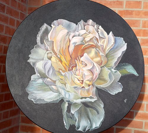 Peonia Grande. de Viktoriya Filipchenko, Pintura a la venta en Singulart