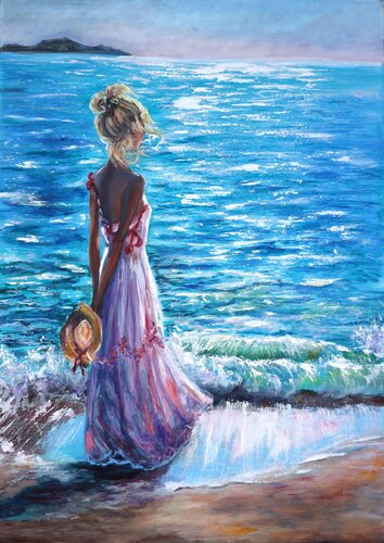 Aspettando. von Viktoriya Filipchenko, Malerei kaufen auf Singulart