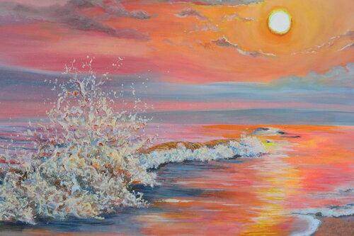 Il Tramonto. van Viktoriya Filipchenko, Schilderij te koop op Singulart