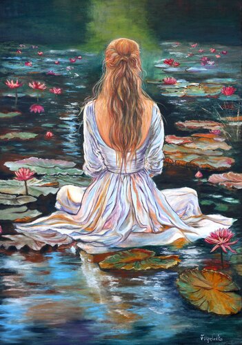 Meditazione. von Viktoriya Filipchenko, Malerei kaufen auf Singulart
