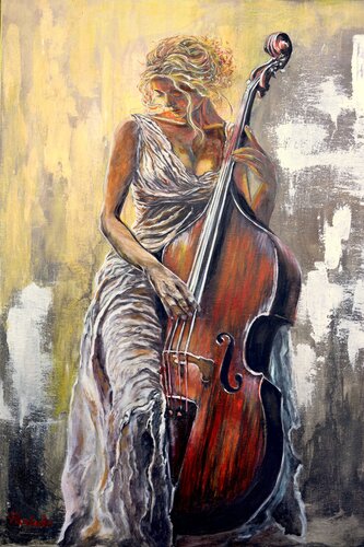 La musica antica. von Viktoriya Filipchenko, Malerei kaufen auf Singulart