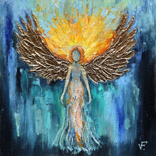 L'Angelo. von Viktoriya Filipchenko, Malerei kaufen auf Singulart