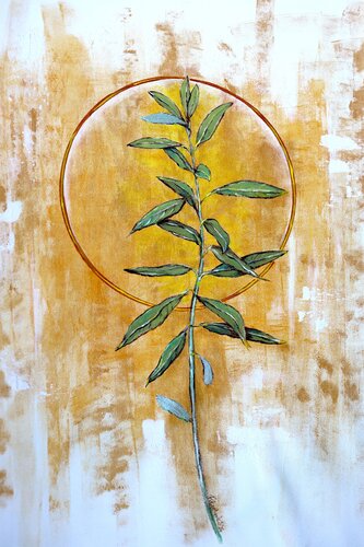 Ramo d'ulivo. von Viktoriya Filipchenko, Malerei kaufen auf Singulart