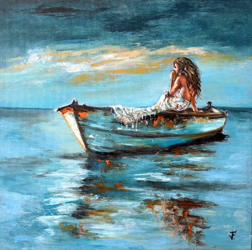 Nel silenzio. von Viktoriya Filipchenko, Malerei kaufen auf Singulart