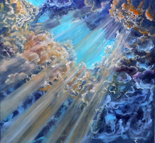 Sky. van Viktoriya Filipchenko, Schilderij te koop op Singulart