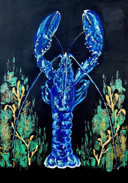 Blue Lobster. Viktoriya Filipchenko